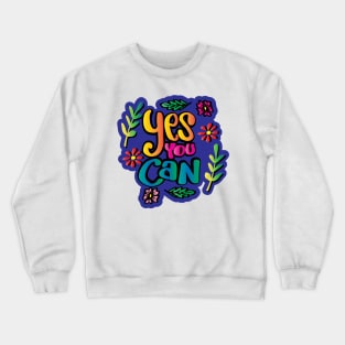 Yes, you can. Crewneck Sweatshirt